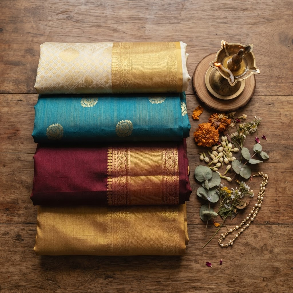 A palette of weaves.