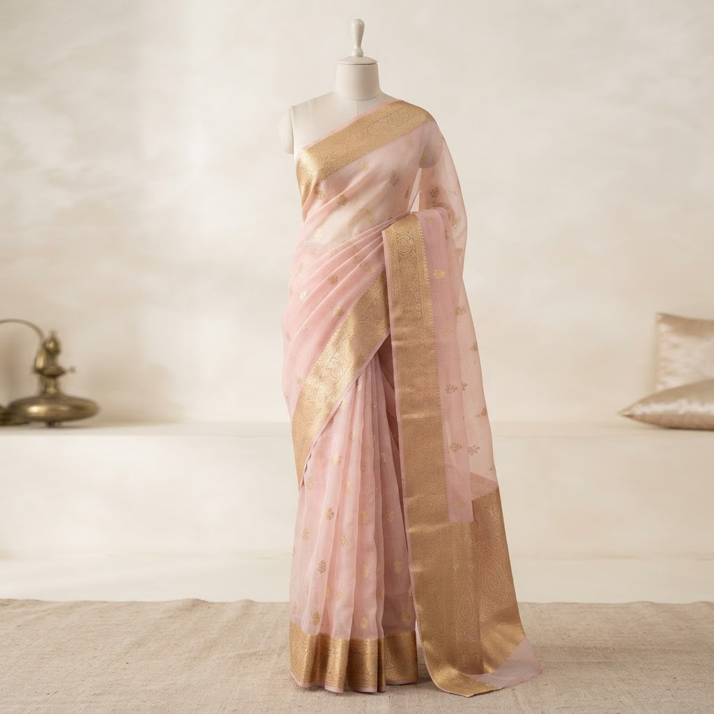 Featherlight Chanderi.